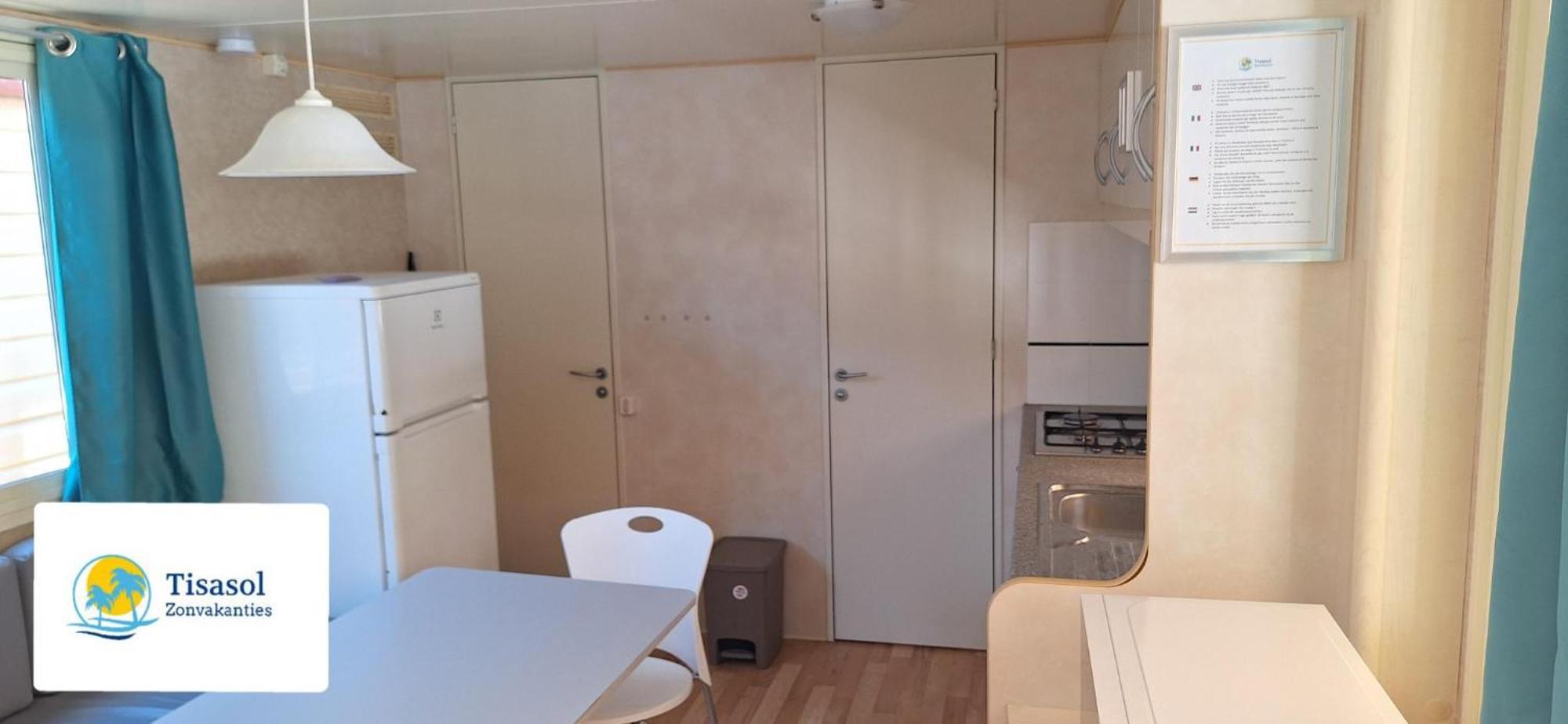 Mobile Home Viareggio - Including Airco- Camping Paradiso - G008 외부 사진