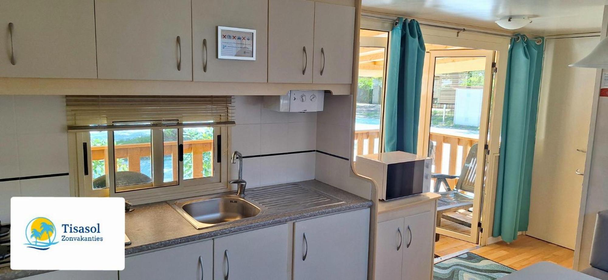 Mobile Home Viareggio - Including Airco- Camping Paradiso - G008 외부 사진