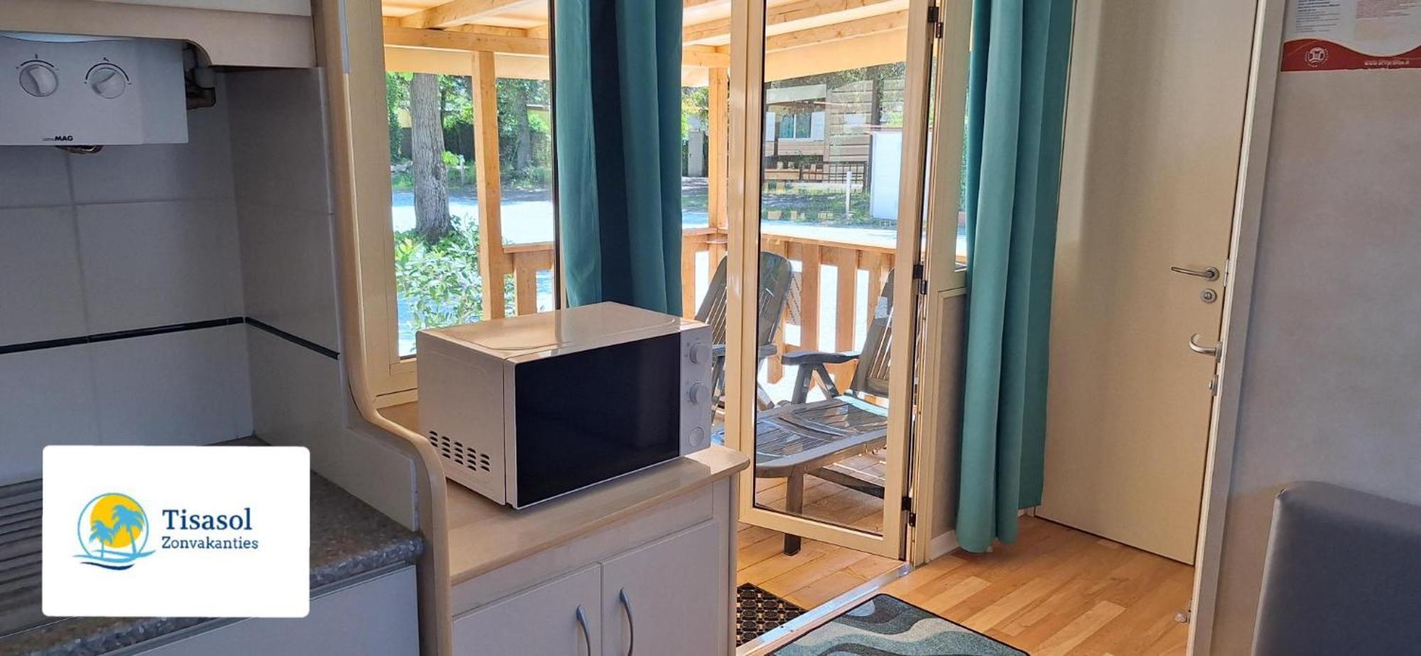 Mobile Home Viareggio - Including Airco- Camping Paradiso - G008 외부 사진