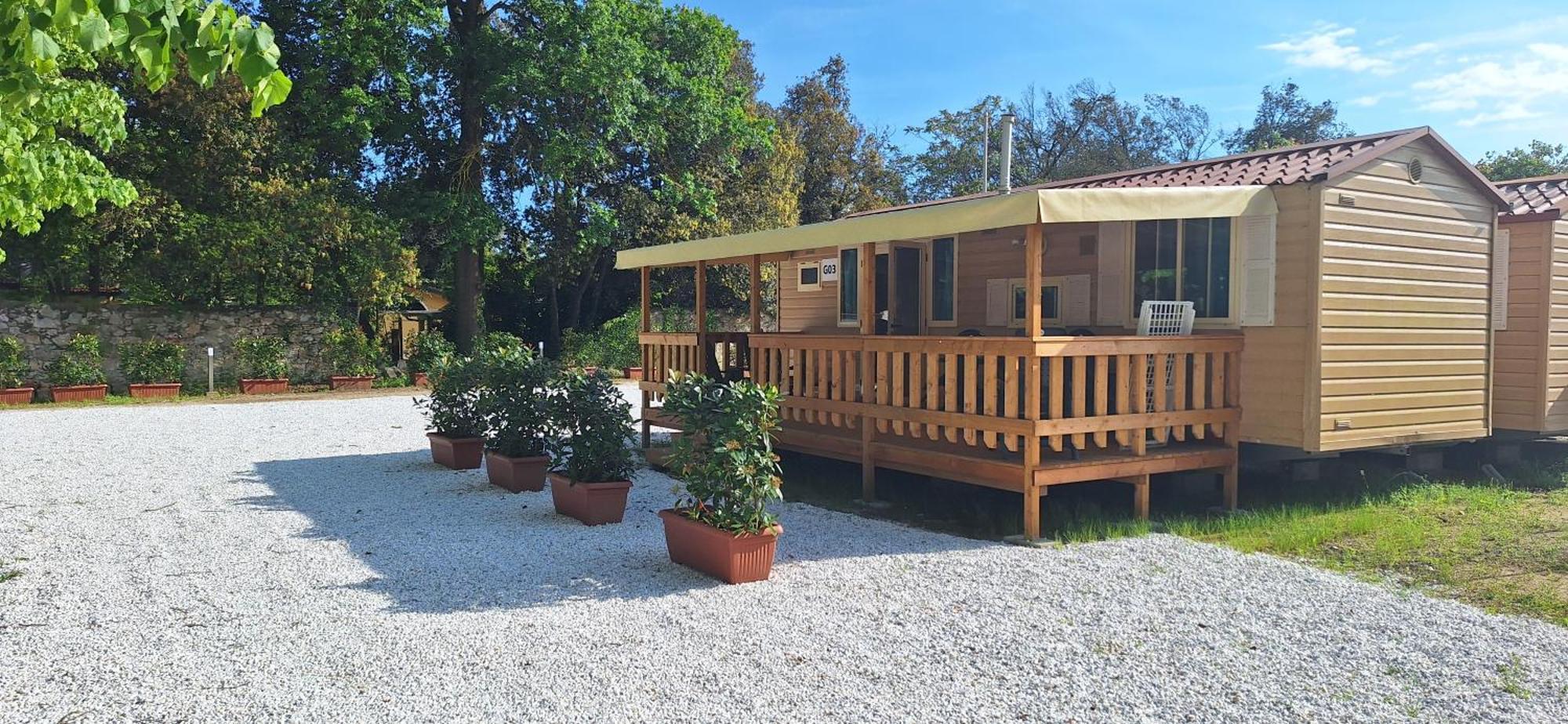 Mobile Home Viareggio - Including Airco- Camping Paradiso - G008 외부 사진